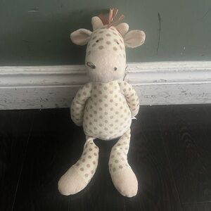 Jellycat London Plush Beige Polka Dot Giraffe Stuffed Toy - Kids 16 Inch